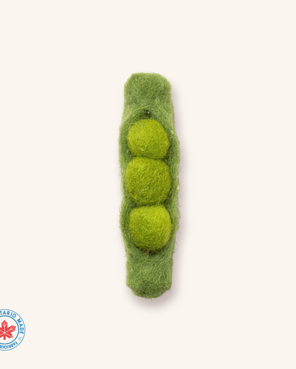 Moricat Handmade Wool Green Peas Cat Toy