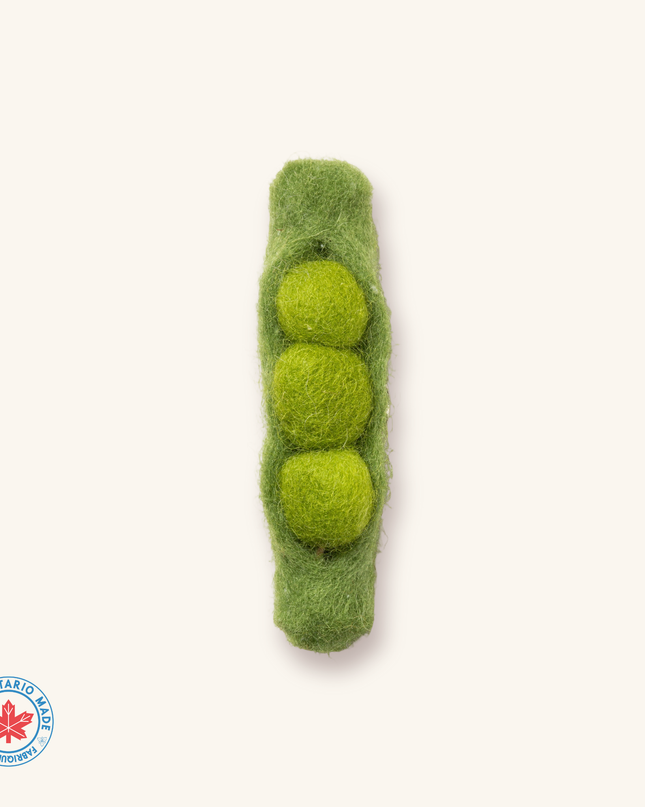 Moricat Handmade Wool Green Peas Cat Toy