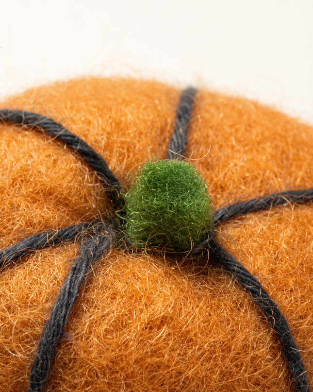 Moricat Handmade Wool Pumpkin Cat Toy (Magnetic version ONLY)