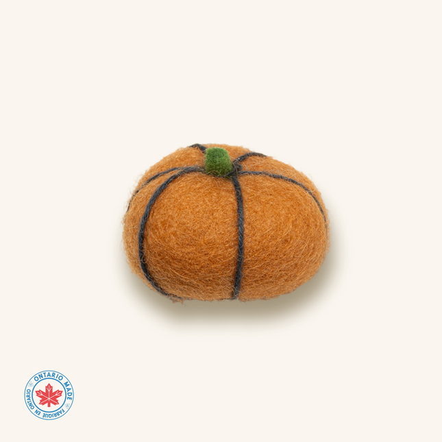 Moricat Handmade Wool Pumpkin Cat Toy (Magnetic version ONLY)