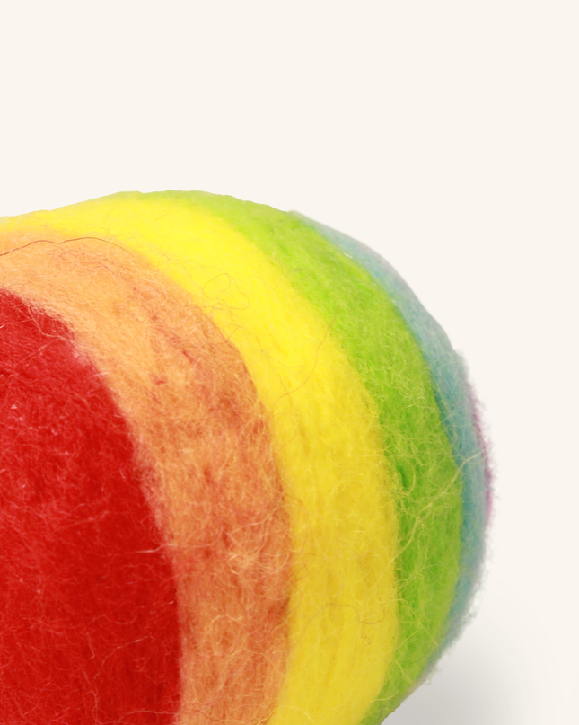 Moricat Handmade Wool Pride Ball Cat Toy