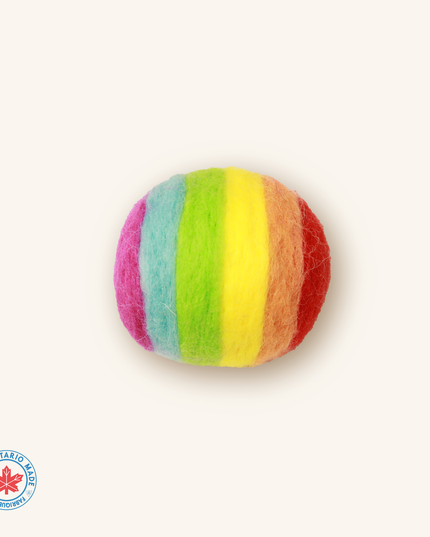 Moricat Handmade Wool Pride Ball Cat Toy
