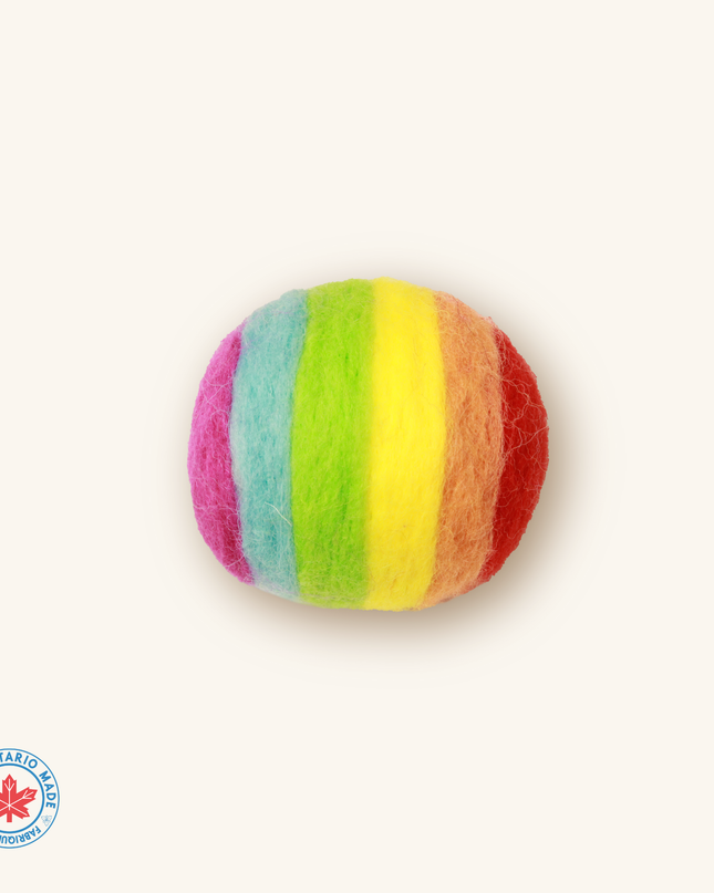 Moricat Handmade Wool Pride Ball Cat Toy