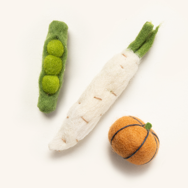 Moricat Handmade Wool Pumpkin Cat Toy (Magnetic version ONLY)