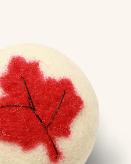 Moricat Handmade Canada Maple Leaf Wool Cat Toy