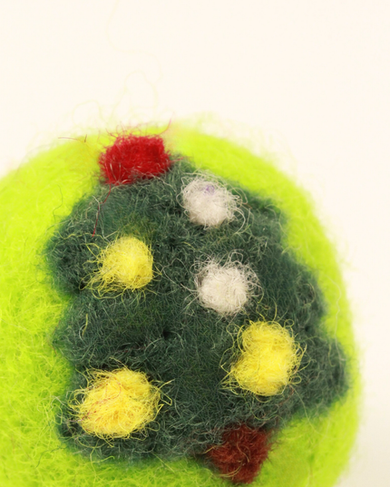 Moricat Handmade Wool Christmas Tree Cat Toy