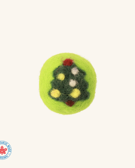 Moricat Handmade Wool Christmas Tree Cat Toy