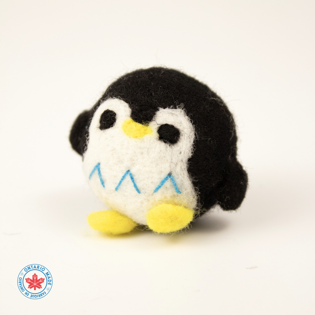 The Wool Penguin — Built to Bat, Chase & Come Back For More