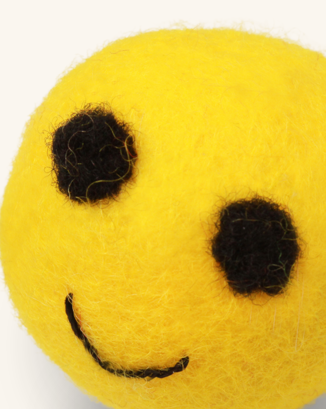 Moricat Handmade Wool Emoji Cat Toy – Limited 2025 Edition