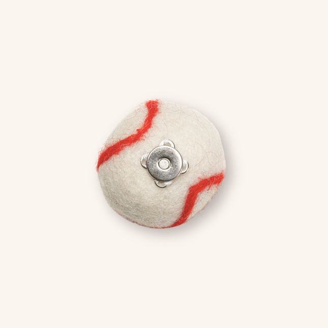 Moricat Handmade  Wool Baseball Cat Toy