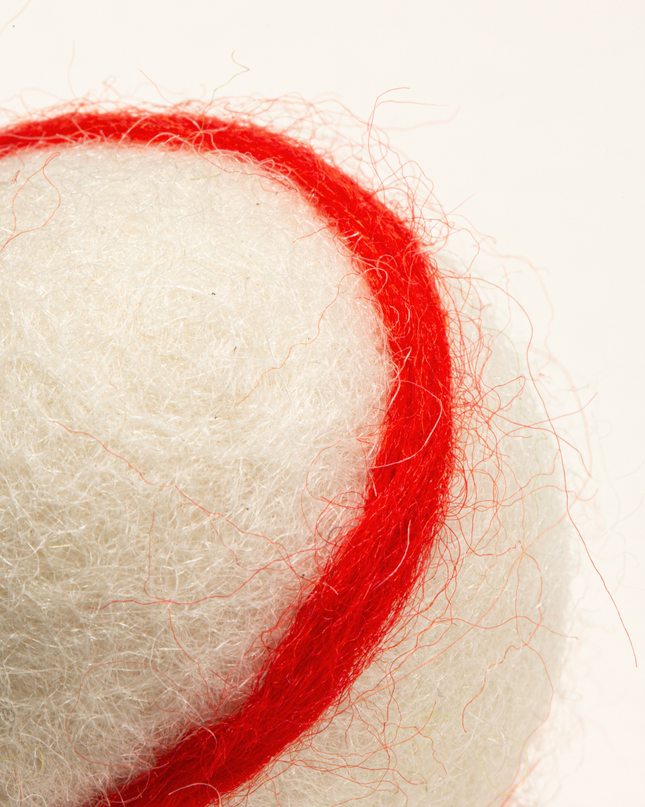 Moricat Handmade  Wool Baseball Cat Toy