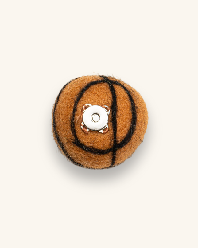 Moricat Handmade Wool Basketball Cat Toy