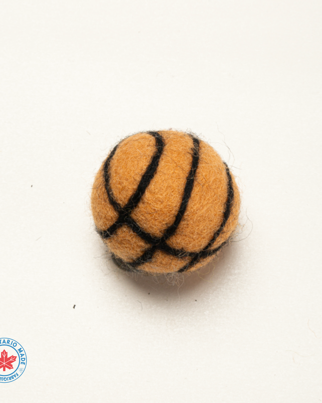 Moricat Handmade Wool Basketball Cat Toy